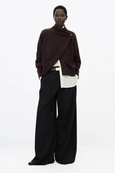 Кардиган с запахом — воротник-стойка - H&M