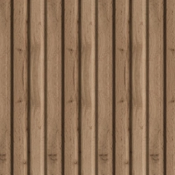 Панель Стеновая Реечная Beats, (Битс), Базис, Пекан, 2700x119x16 мм