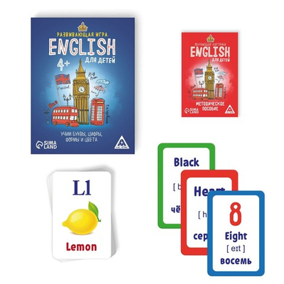 Обучающая игра English для детей на изучение английского языка