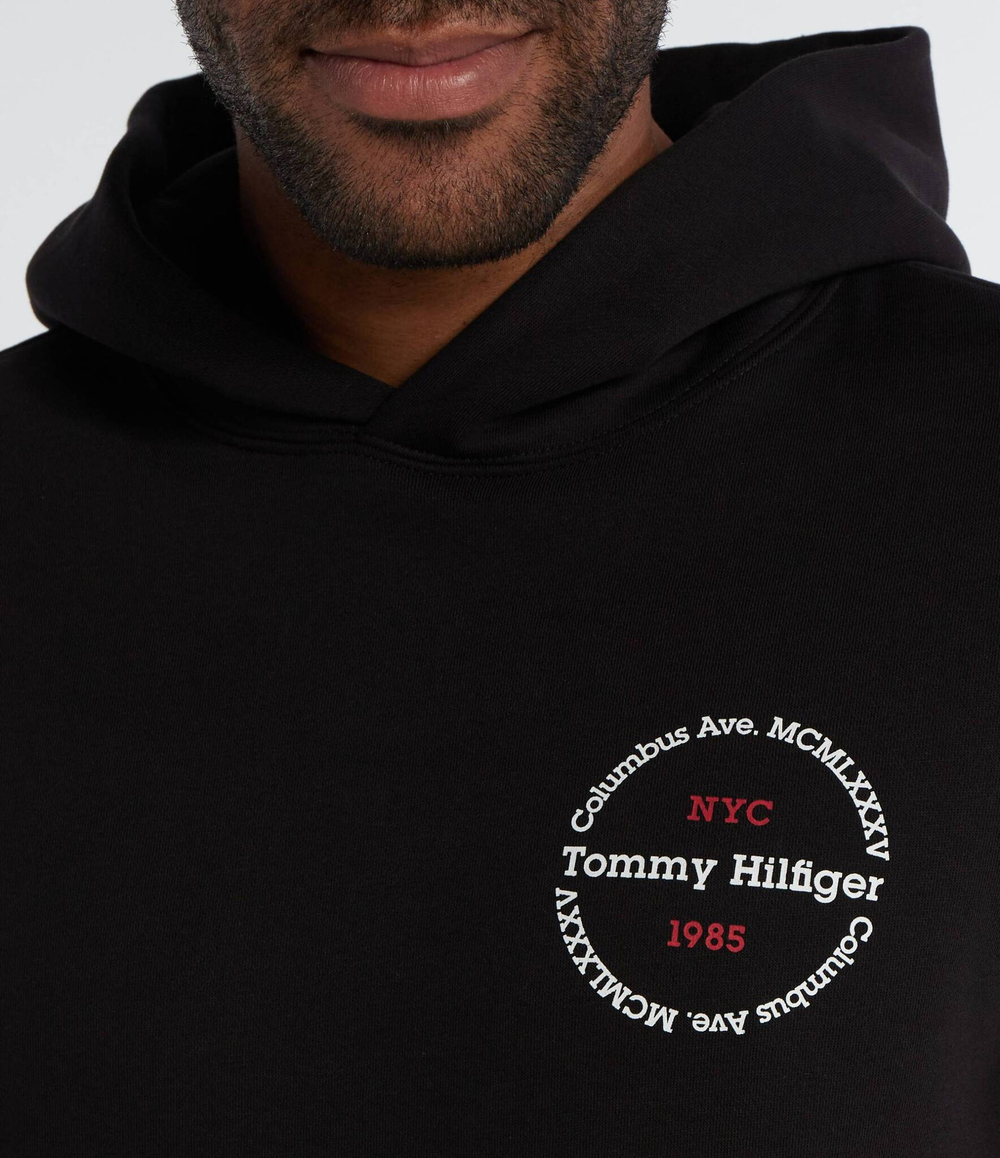 Худи ROUNDEL Tommy Hilfiger - черный(MW0MW34381)