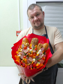 Мясной букет " Вкусный праздник"