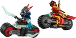 Конструктор LEGO Ninjago 71838 Гонка Кая на мотоцикле на скорость