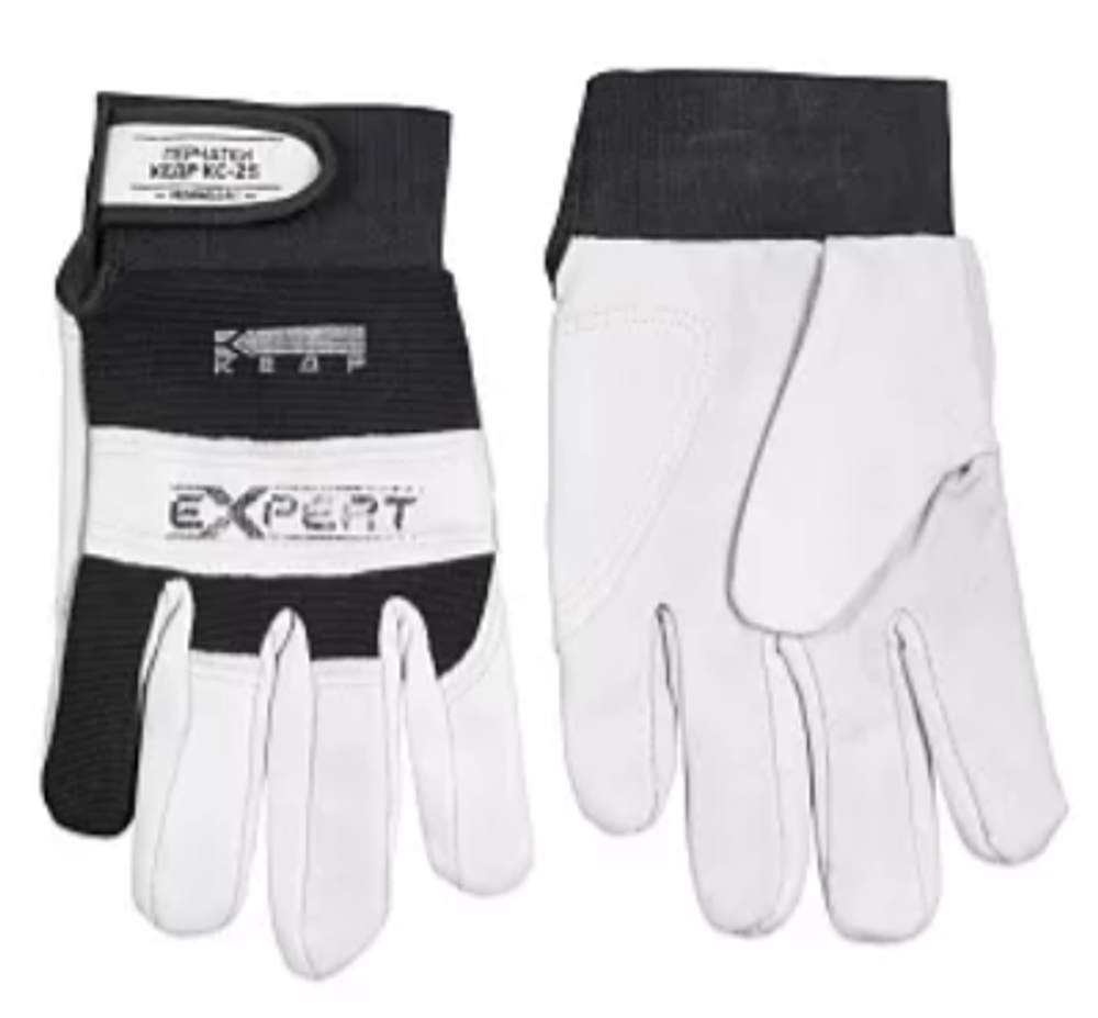 Перчатки сварочные КЕДР КС-25 EXPERT, (M)