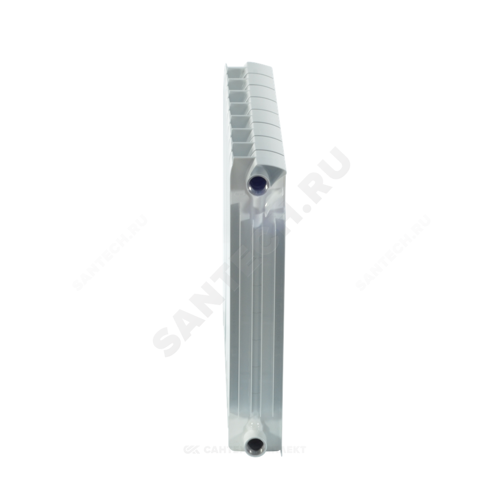Радиатор биметаллический Base 500 12 секций Qну=2364 Вт RAL 9016 (белый) RIFAR B 500-12