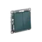 Переключатель перекрестный двухклавишный Systeme Electric AtlasDesign Изумруд ATN000873