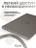 Чехол накладка Gurdini для Macbook Air 13.6" 2022 (A2681) пластик матовый Grey