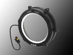 CCV4L01 DBK CLEAR CLUTCH COVER EVO LED (P V4, SF V4, MTS V4)