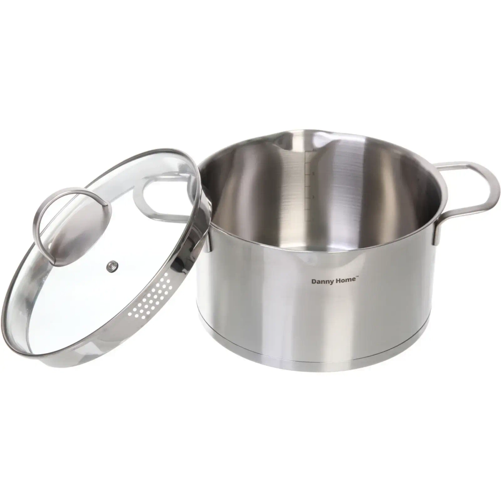 Кастрюля из нержавеющей стали STELLA 4,7л, индукция, DH11-22