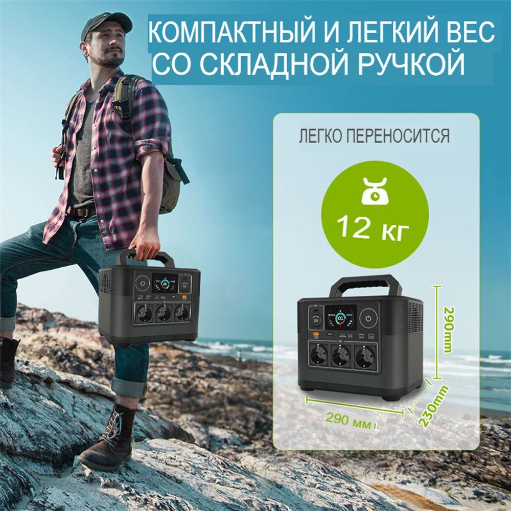 Электростанция портативная Lvyuan 315000mAh 1008Wh 1200W Lvyuan