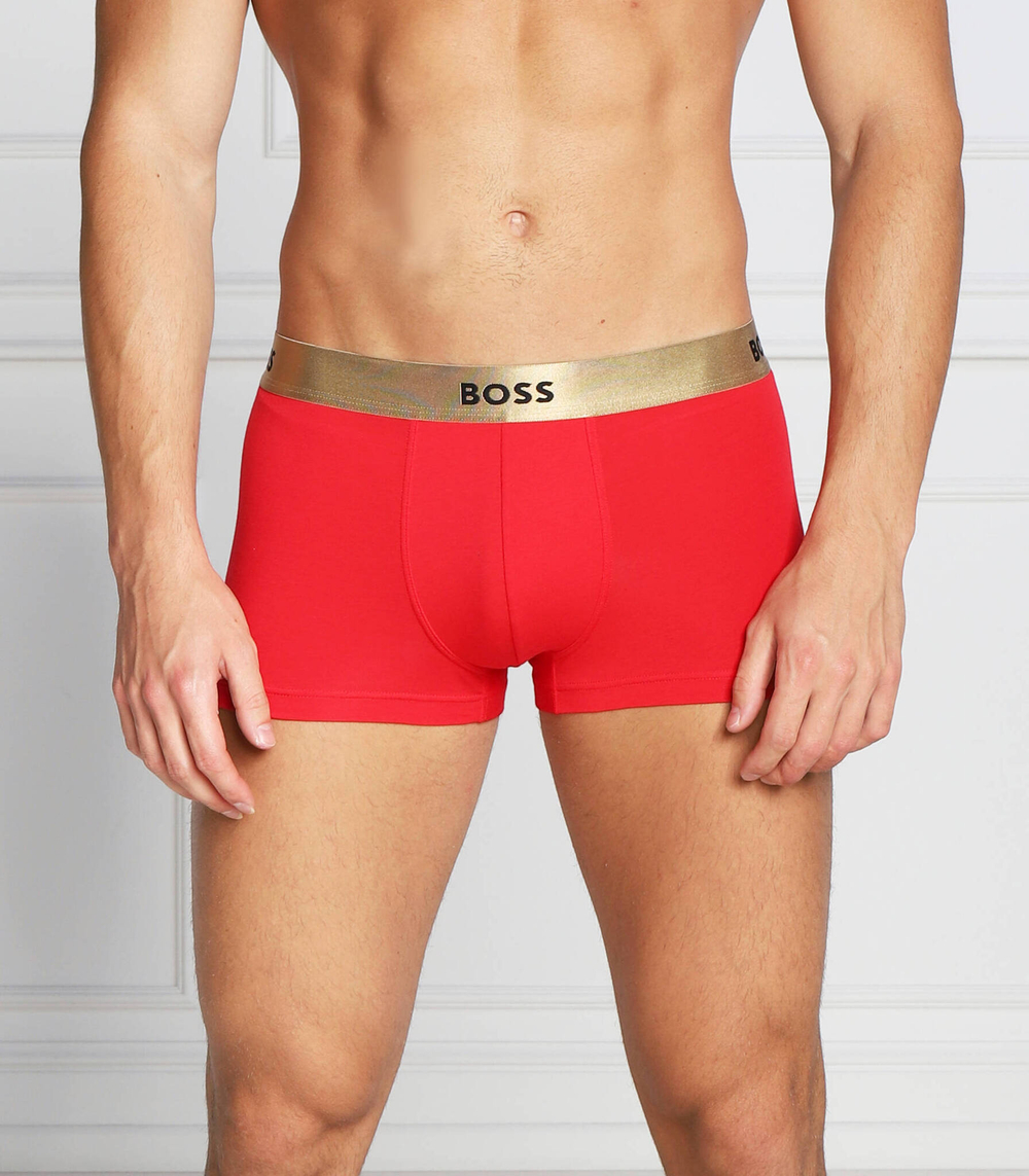 трусики-боксеры trunk celebration BOSS BLACK - красный(50483665)