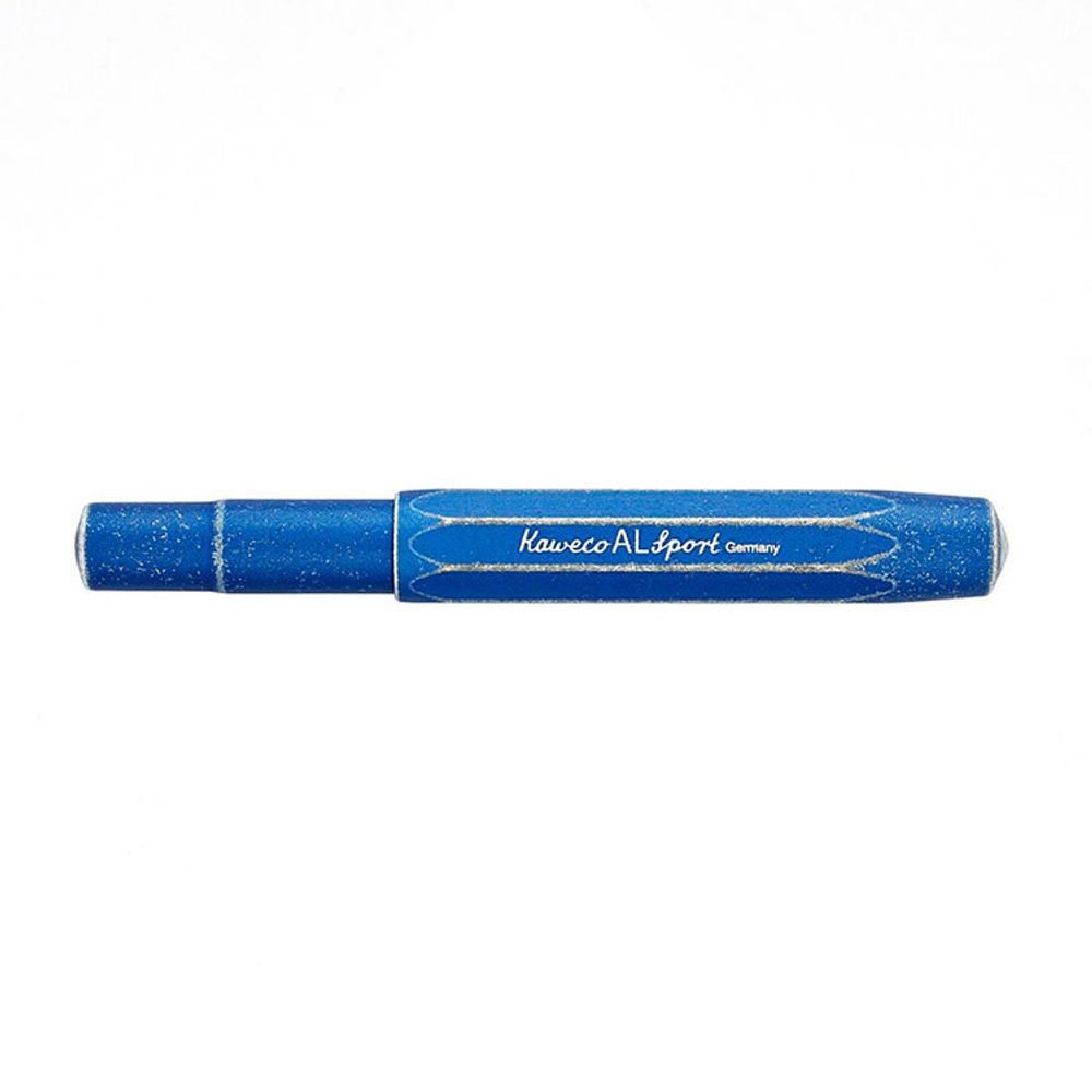 Перьевая ручка Kaweco AL Sport Stonewashed F 0.7мм синяя (10000735) 1
