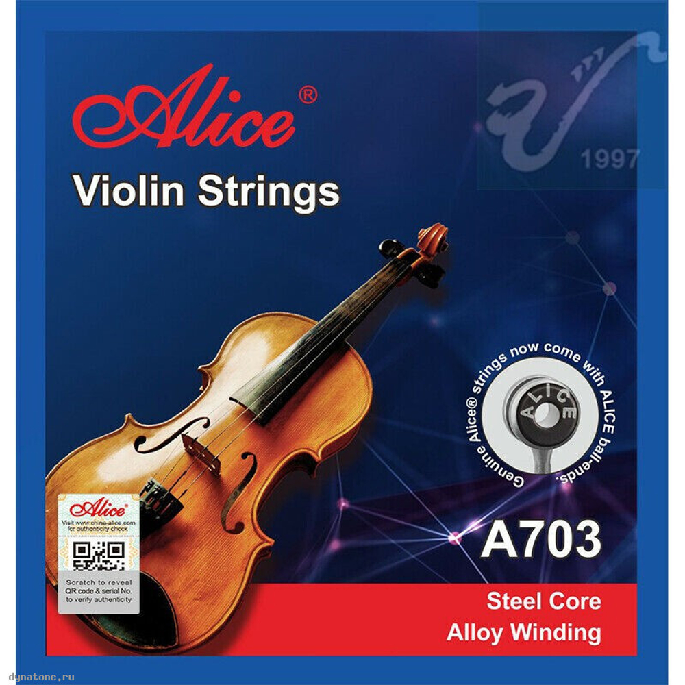 Струны для скрипки Alice A703