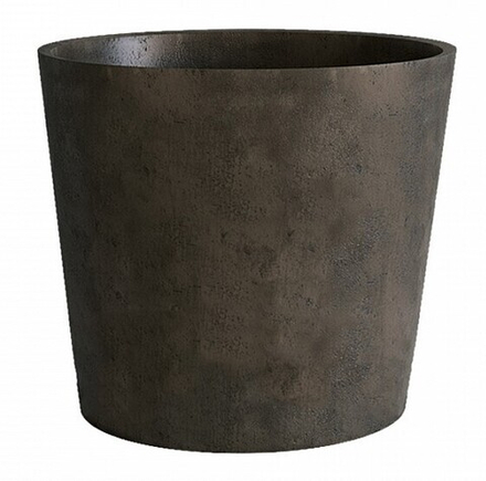 Кашпо CRATER BREZENT GREY D50 H40