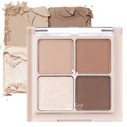 Компактная палетка теней для век Rom&Nd Better Than Eyes #N01 Dry Willow Flower, 7гр