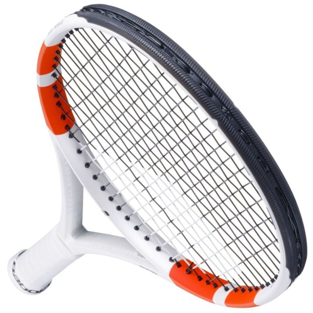 Теннисная ракетка Babolat Pure Strike Lite - white/red/black + Струны + Натяжка