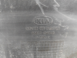 Бампер задний + юбка заднего бампера Kia Optima 4 (JF) 18-20 Б/У Оригинал 86611D4500
