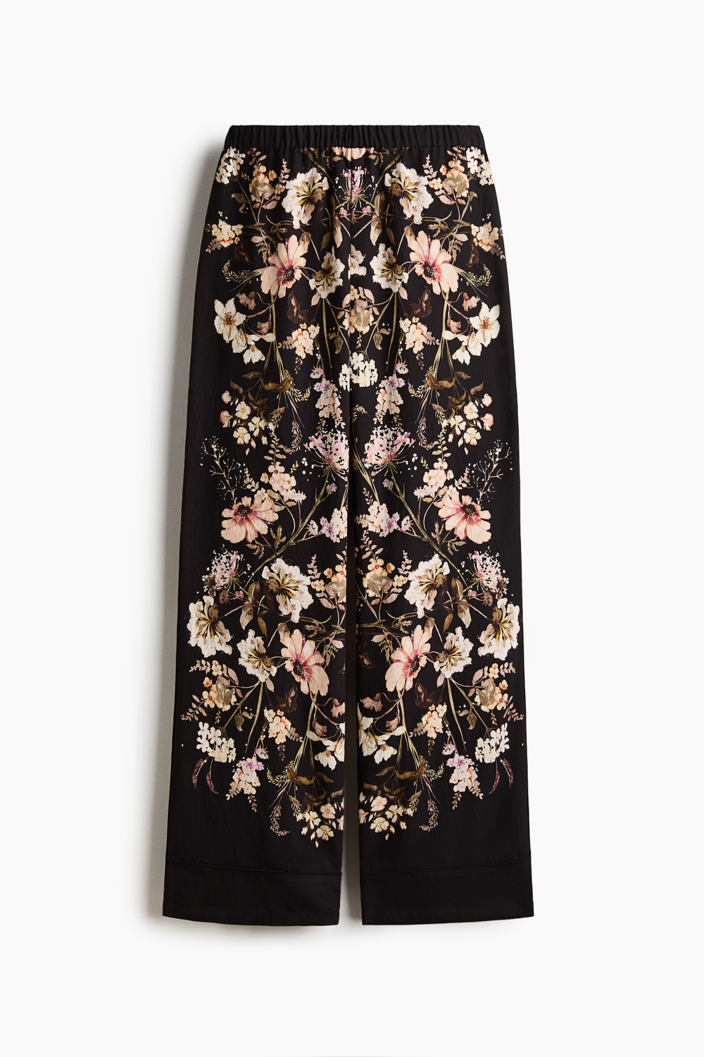 Габардиновые брюки на резинке - H&M