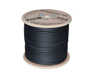 DAXX R66 Аудио кабель с медными жилами 2x0.5mm2 FRNC D=6mm - 1пог.м.-