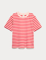 Футболка с коротким рукавом из чистого хлопка T41007391 - Marks & Spencer