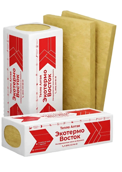 Плита минераловатная Эколайт Р40 1200*600*50 0,288м3, 5,76м2 8шт/уп