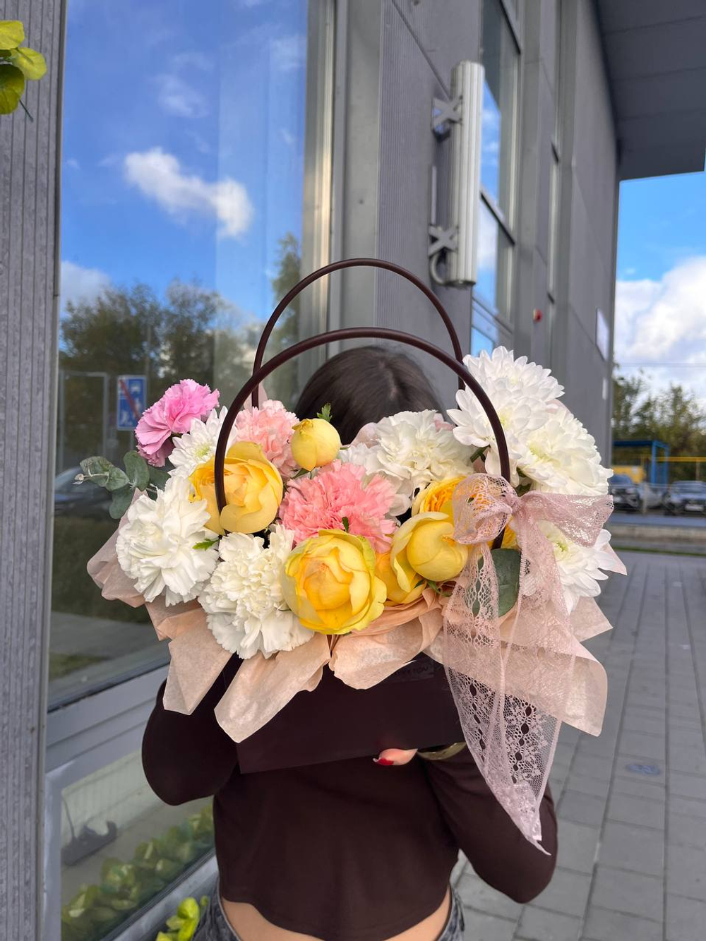 Цветочная композиция для любимой