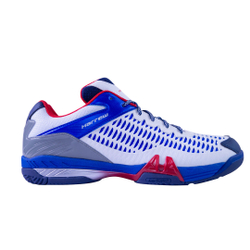Harrow Platinum Court Shoe, Blue/White/Red