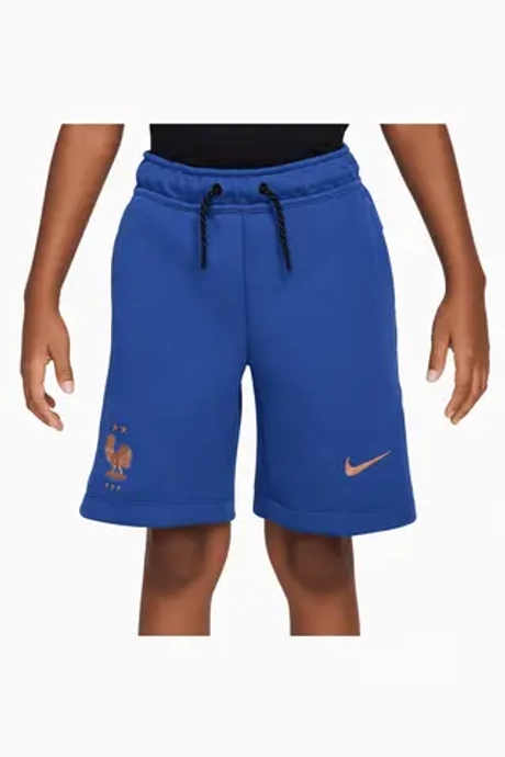 Шорты Nike France 2026 Tech Fleece Junior - синий
