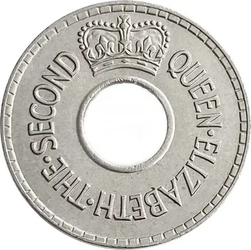 1/2 пенни 1954 Фиджи