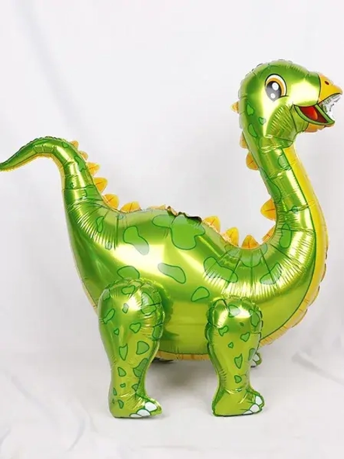 Шар (39""/99 см) Ходячая Фигура, Динозавр Стегозавр, Розовый, 1 шт. в упак. Е88