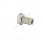 Штуцер PP-R комбинированный серый Дн 20х3/4" с накидной гайкой VALFEX 10136020Г