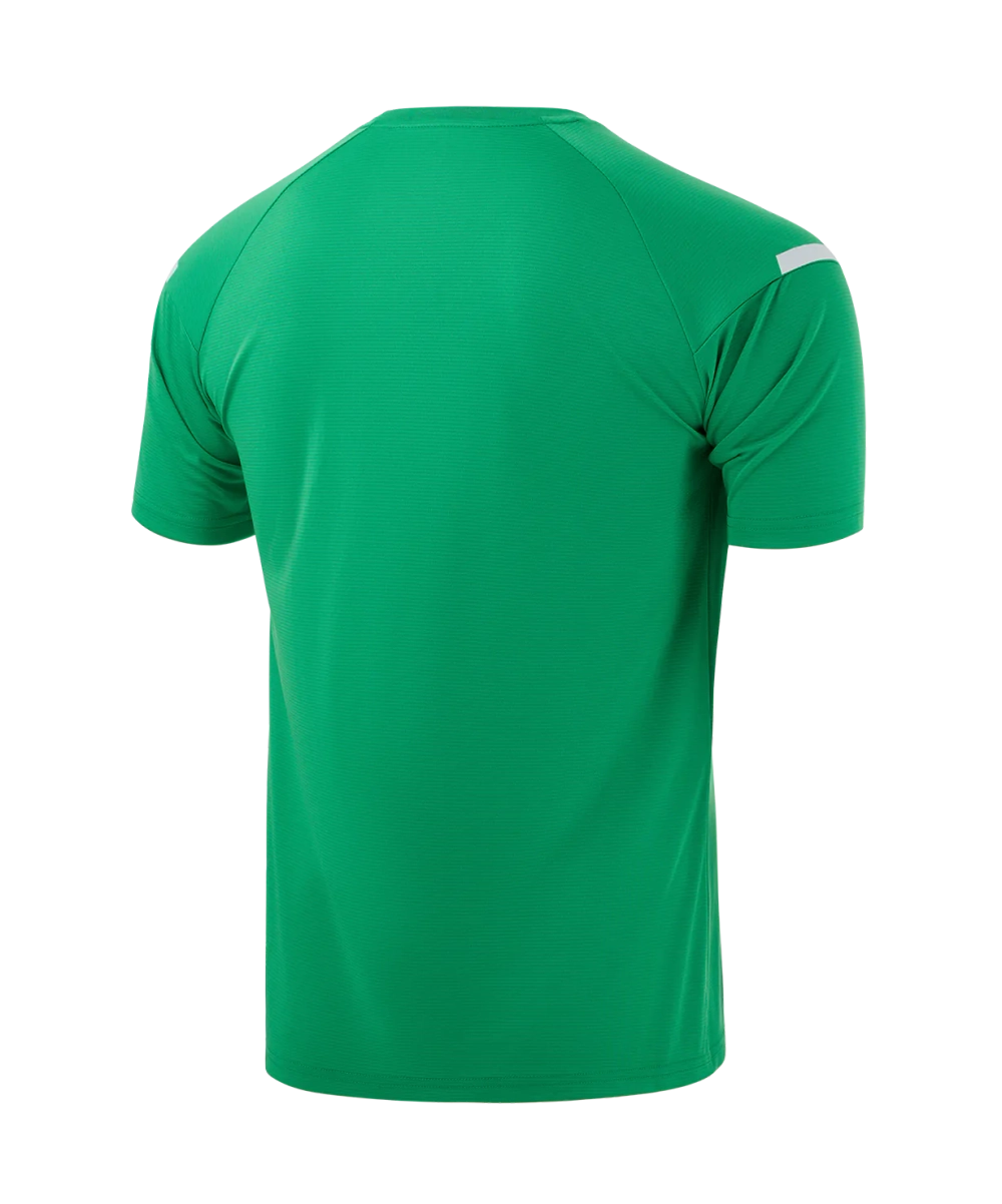 Футболка тренировочная CAMP 2 Training Poly Tee, зеленый/белый
