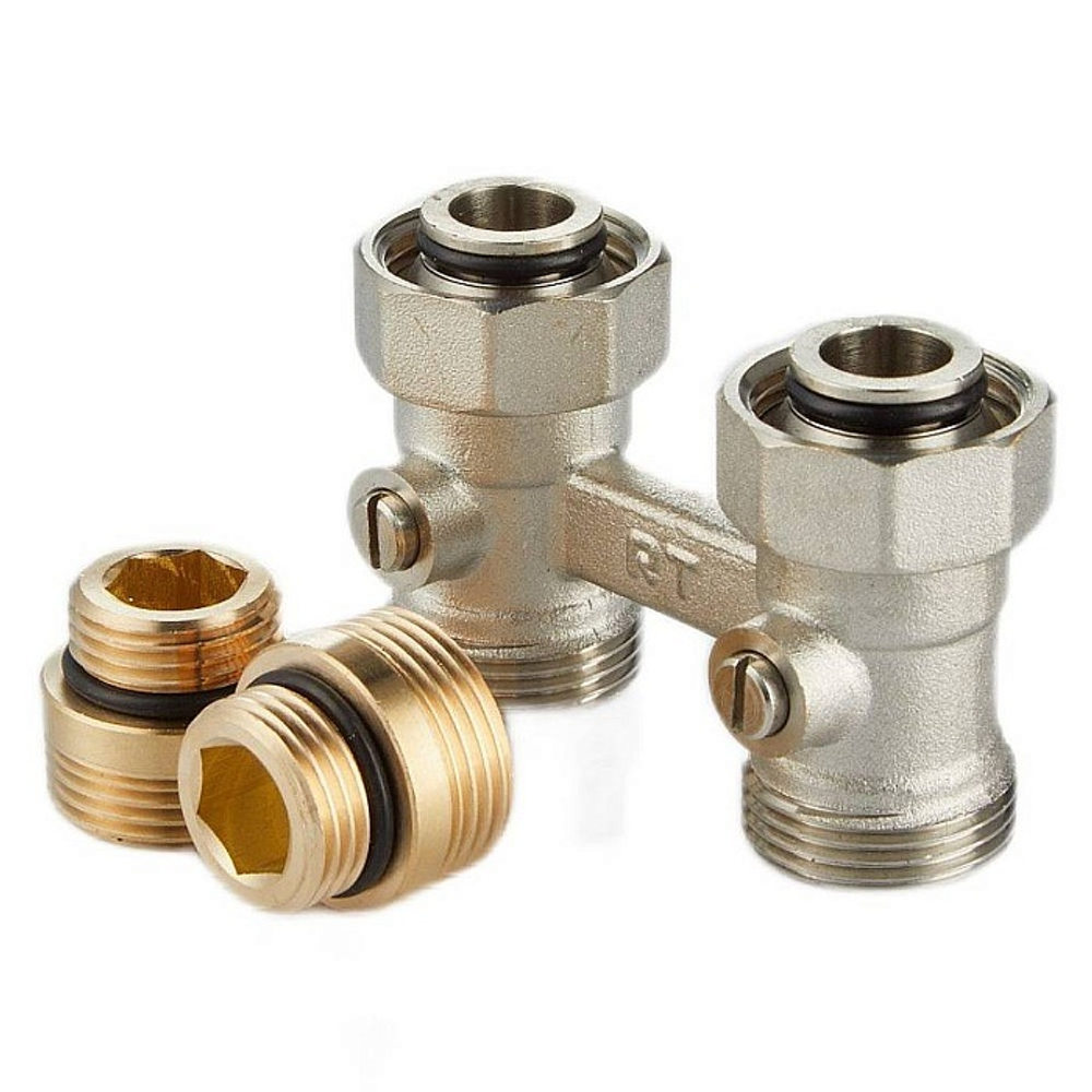 Узел нижнего подключения Royal Thermo прямой ½"х¾"EK