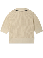 Женская Рубашка Open-collar Mesh Knit