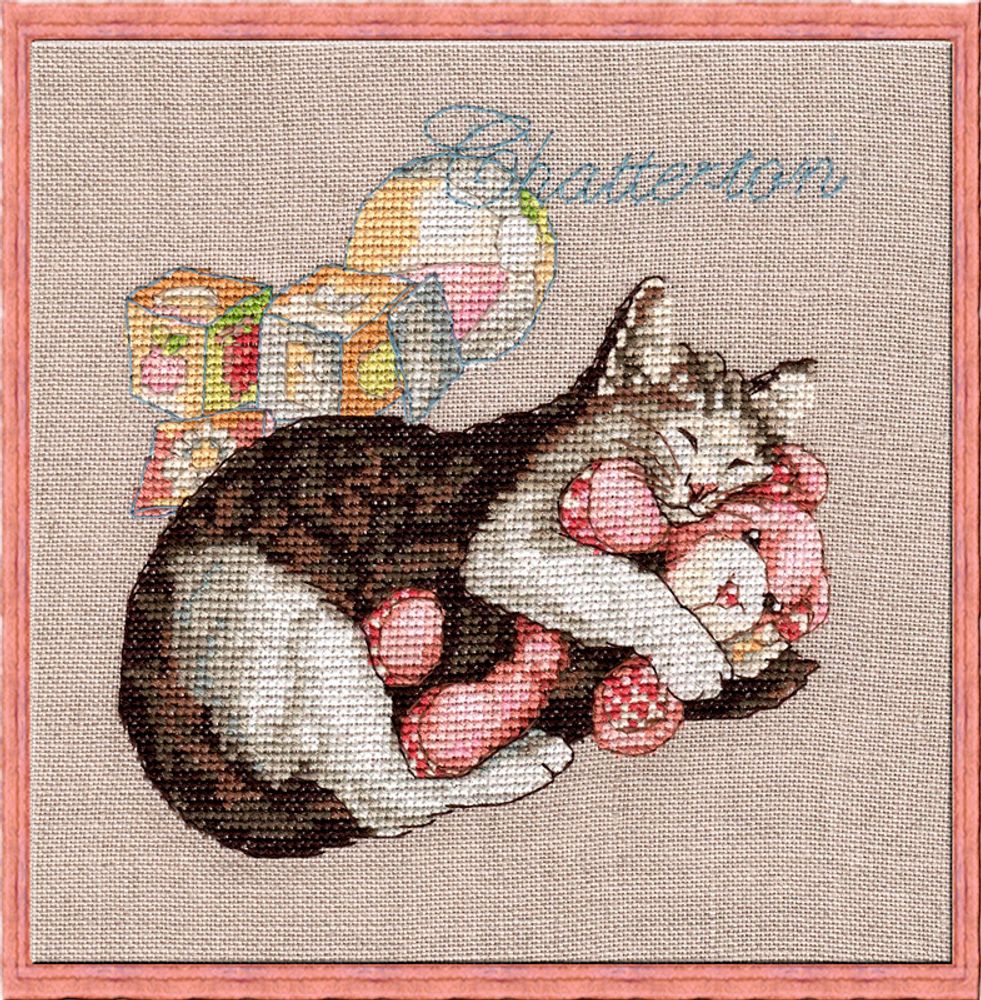 Набор для вышивания нитками Nimue, Chatterton (Сладкие сны), 15х11 см Набор для вышивания нитками Nimue, Chatterton (Сладкие сны), 15х11 см