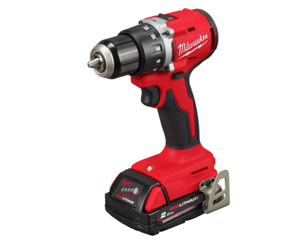 Аккумуляторная дрель-шуруповерт Milwaukee M18 BLDDRC-202C 4933492833