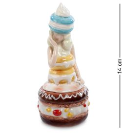 CMS-57/ 6 Подставка для яйца с солонкой «Леди» (Pavone)