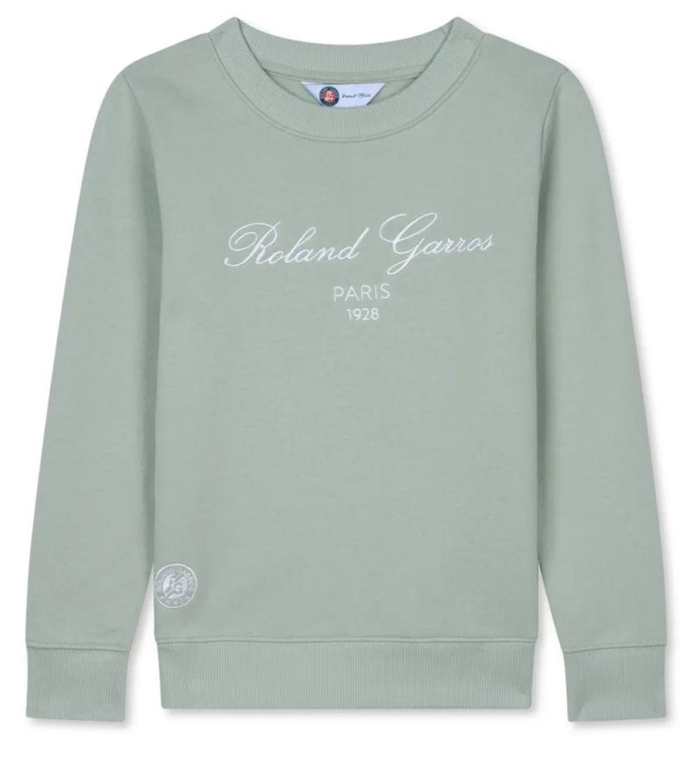 Детская толстовка Roland Garros Kids Sporty Chic Titouan - green