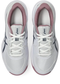 Детские теннисные кроссовки Asics Gel-Game GS Clay/OC - white/independence blue