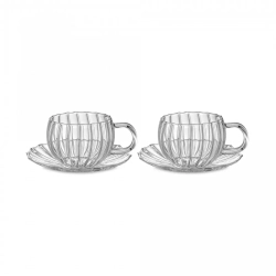 Набор для кофе 4 предмета IVV Coffee&Tea прозрачный