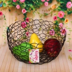 Фруктовница «Брауни» 25*11см паутинка черная