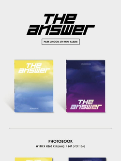 Альбом PARK JI HOON - THE ANSWER 6th Mini Album 2 Version SET