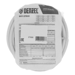 Шнур сетевой Energy Series, ПВС, 3 м, 3 x 1 мм, с неразборной вилкой, белый, Denzel