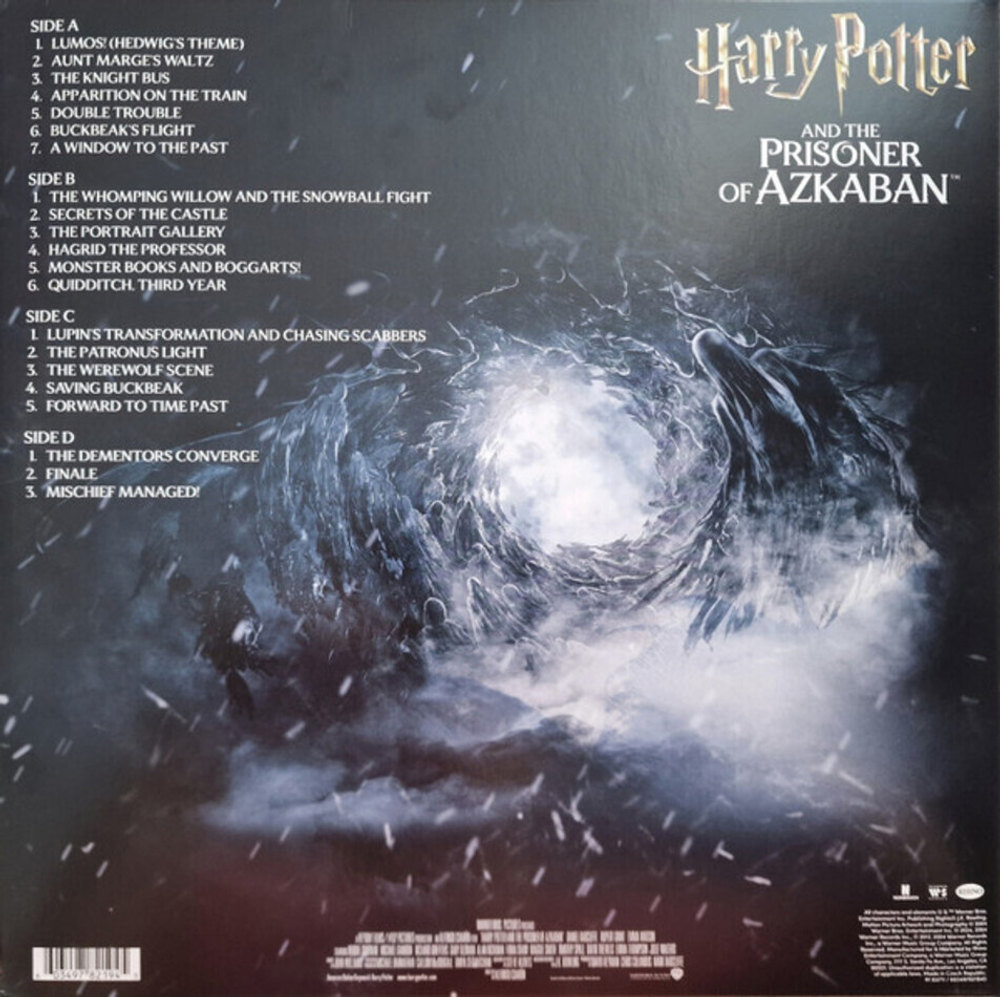 John Williams / Harry Potter And The Prisoner Of Azkaban (Original Motion Picture Soundtrack)(Limited Edition)(Clear Vinyl)(2LP)