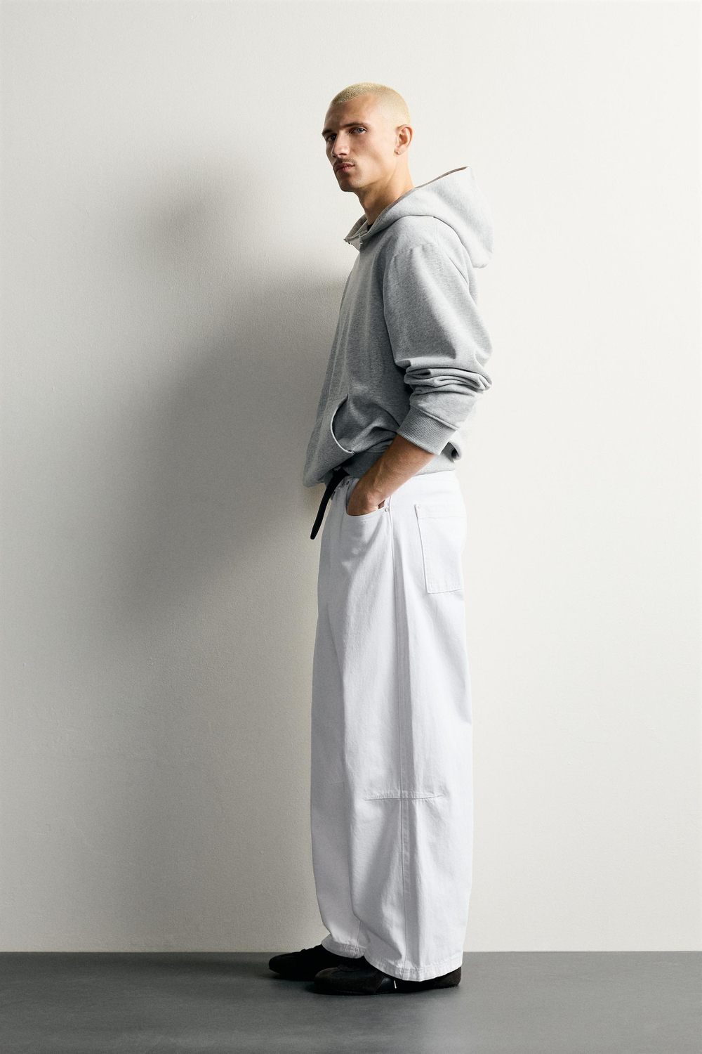 БРЮКИ BARREL FIT — ZARA