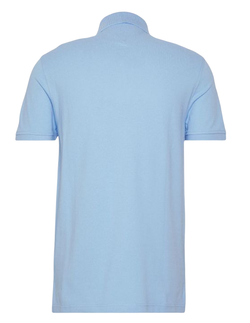 Женское поло Tommy Hilfiger 1985 Slim Pique Polo - vessel blue