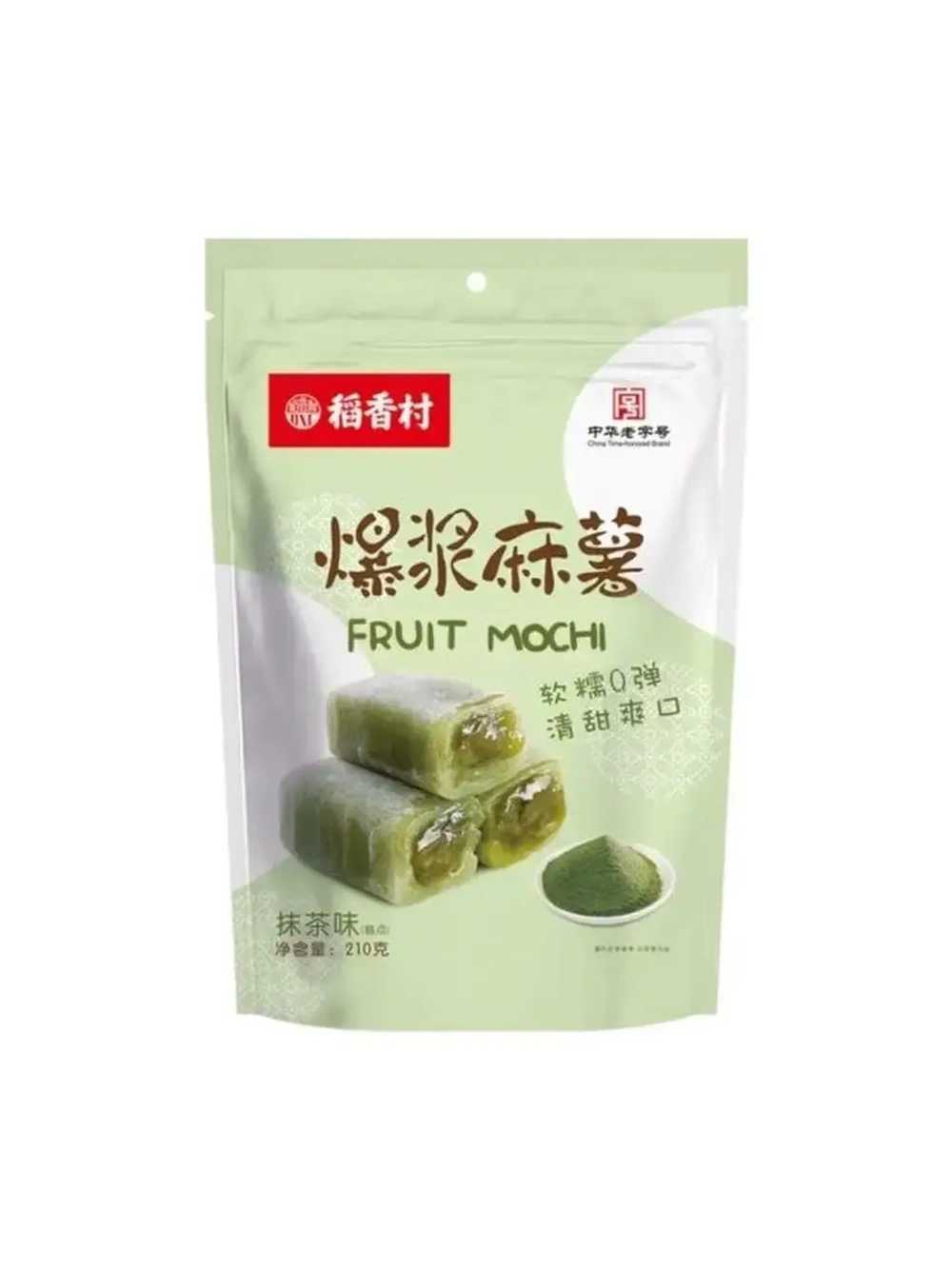 Моти фруктовое Fruit Mochi с матча (Matcha), 210г