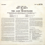 Art Blakey & The Jazz Messengers / Free For All (LP)