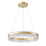 Подвесная светодиодная люстра Arte Lamp APOLLO A2549SP-75GO