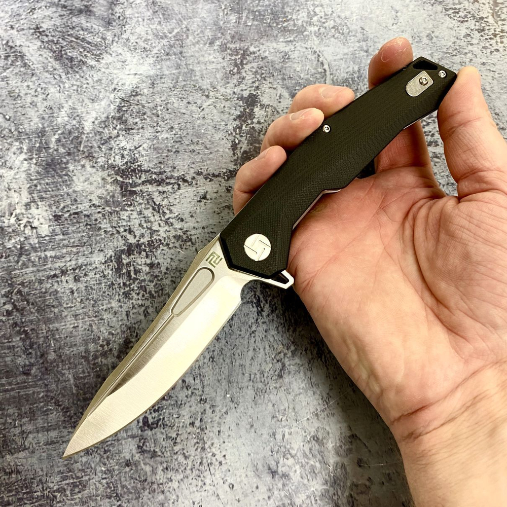 Складной нож  ARTISAN CUTLERY 1808P-BKC ZUMWALT, сталь D2, рукоять G10