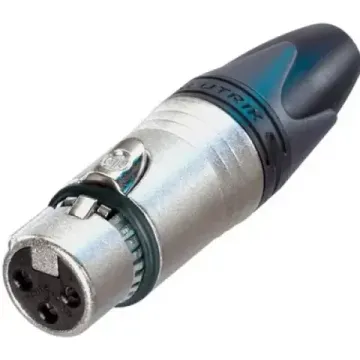 Neutrik NC3FXX-EMC кабельный разъем XLR female с дополнительной защитой от RF помех